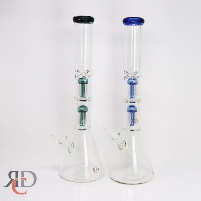 WATER PIPE BEAKER 7MM WITH DOUBLE LEVEL 8 ARM TREE PERC WP4041 1CT